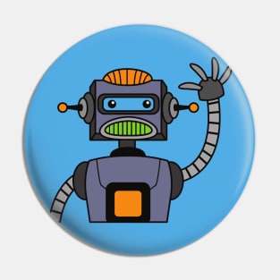 Robot Animation Design Pin