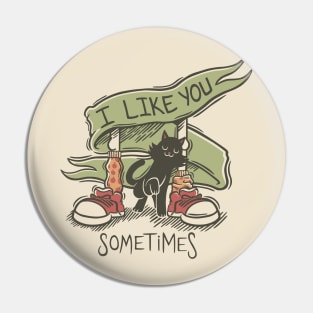 I Like You Pin