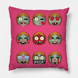 Dead Emojis Pillow