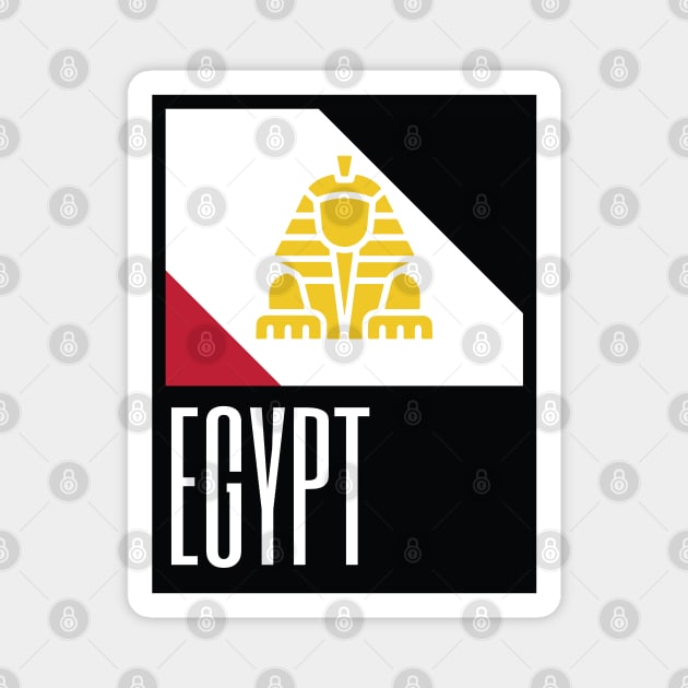 Egypt Country Symbols Magnet by kindacoolbutnotreally