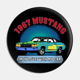 1967 MUSTANG Pin