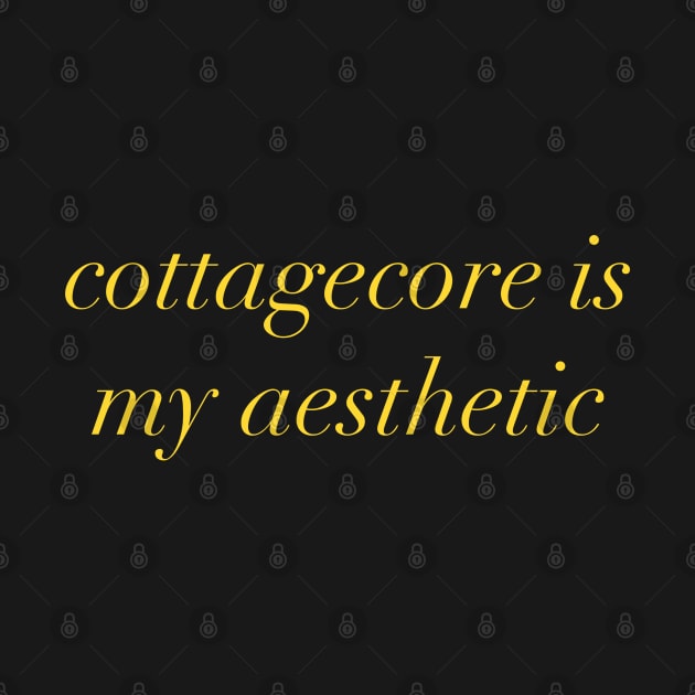 Cottagecore is my aesthetic by koolpingu