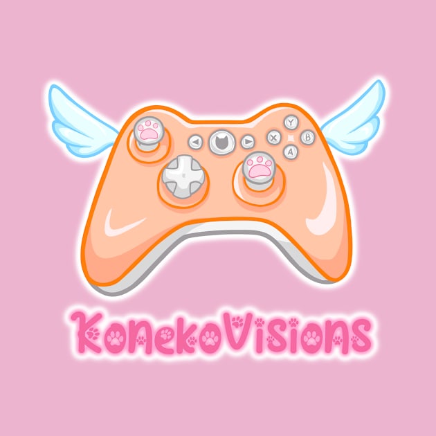 Orange Game Controller by KonekoVisions