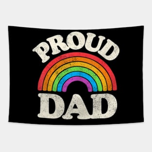 LGBTQ Proud Dad Gay Pride LGBT Ally Father's Day Tapestry