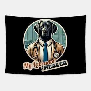 Doctor Labrador Retriever Tapestry