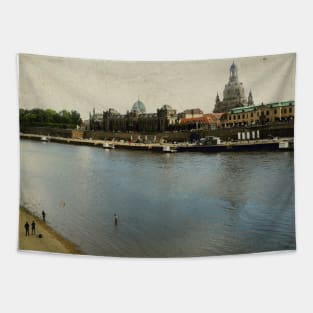 Dresden Germany sightseeing trip photography from city scape Europe trip Tapestry