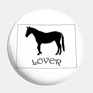 Colorado Horse Lover Gift Pin