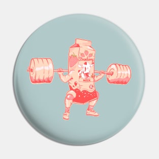 Strawberry Milkshake Milk Nutrition Pin