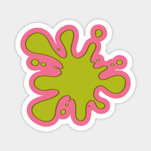 Splat! Magnet by amyvanmeter