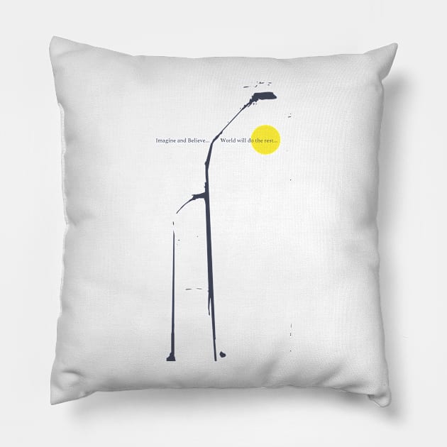 Deep Thoughts Philosophical Inspirational Pillow by LS92