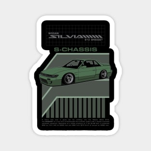 Silvia S13 (green) Magnet