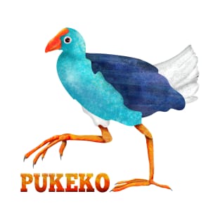 Pukeko New Zealand Bird T-Shirt