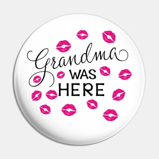 Grandma T-shirt Pin