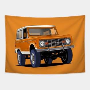 1970 Ford Bronco Ranger 4x4 Truck Tapestry