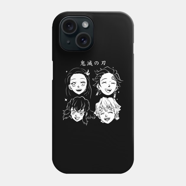 Aesthetic Trio Demon Hunter Phone Case by mazyoy