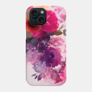 Rose Pattern Phone Case