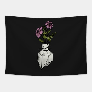 Flowers in a Broken Vase Tapestry