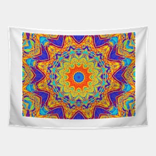 Dream Beam Mandala Tapestry