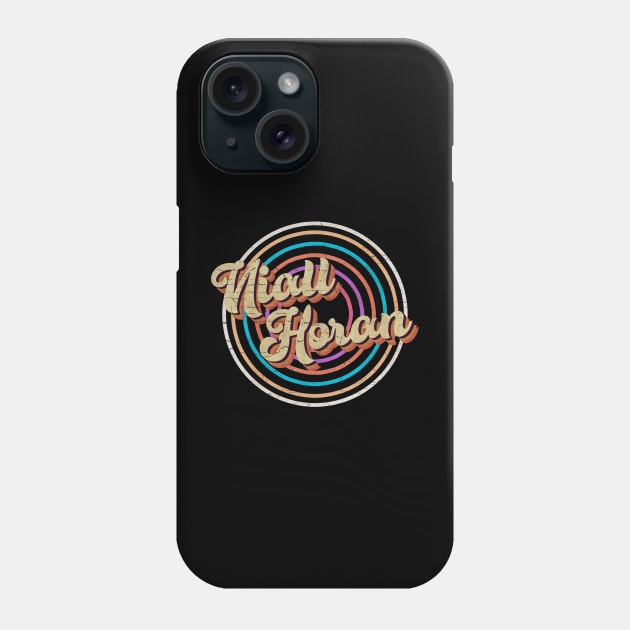 vintage circle line color Niall Horan Phone Case by KirikKikuk.Store