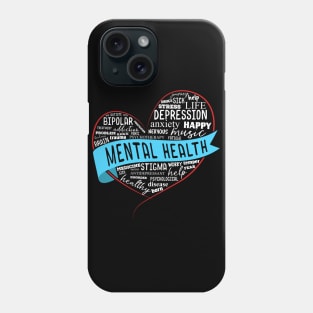 mental health awareness Phone Case