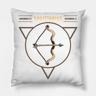 Sagittarius Zodiac Sign Pillow