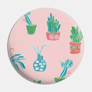 Pottery and plants Pin