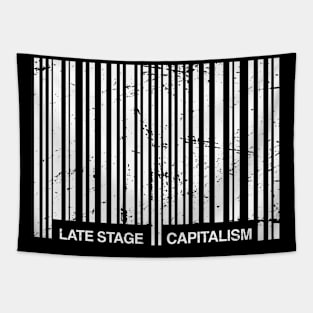 Late Stage Capitalism Bar Code | Marxism Tapestry