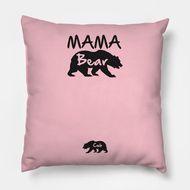 Mama Bear Pillow by designdaking