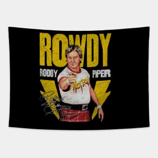 Roddy Piper Lightning Tapestry