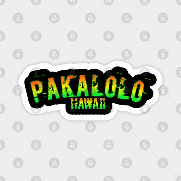 Hawaii t-shirt designs pakalolo Hawaii Magnet by Coreoceanart