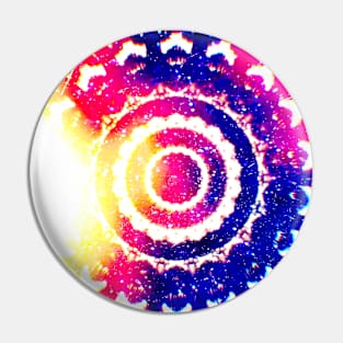 Colorful Sun Pin