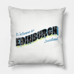 Welcome to Edinburgh Pillow