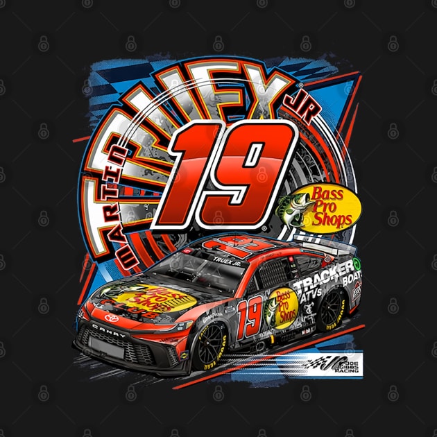 Martin Truex Jr. Navy Car by stevenmsparks