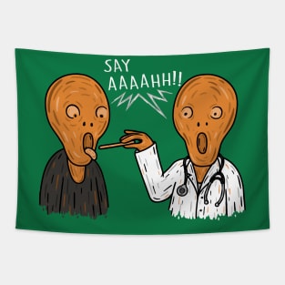 Doctor Munch! Tapestry