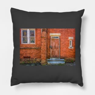 The Back Door Pillow