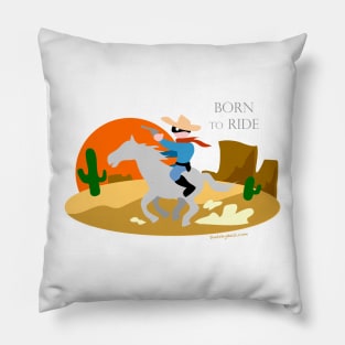 Ride into the Sunset Pillow