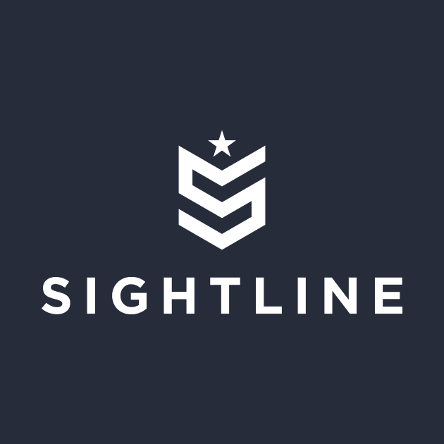 Sightline Top Icon and Brand Below by Sightline