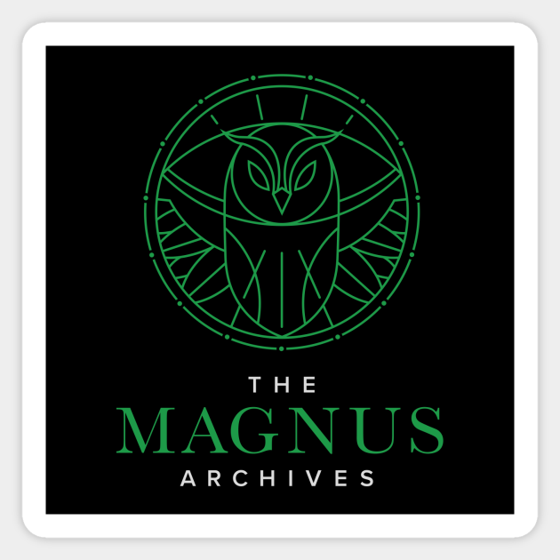 Magnus Owl - Light - Rusty Quill - Sticker