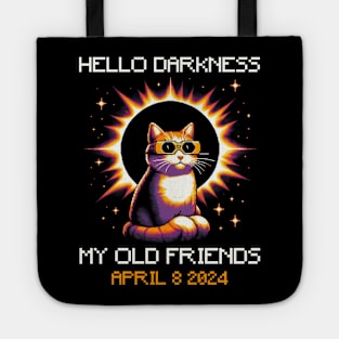 Hello Darkness My Old Friend Solar Eclipse Tote