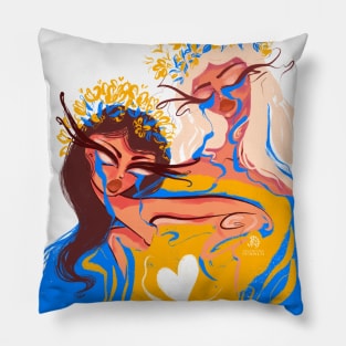 Ukrainian soul Pillow