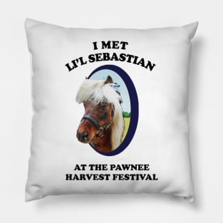 Li'l Sebastian Parks and Rec Pillow