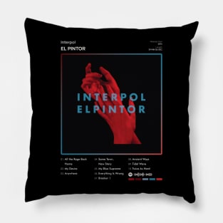 Interpol - El Pintor Tracklist Album Pillow