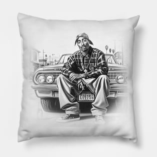 Gangsta rapper pac Pillow