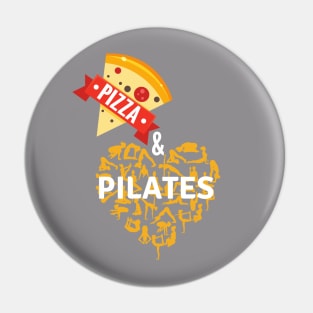 Pizza & Pilates Pin