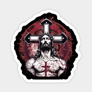 Jesus Christ the Judge of the Living and the Dead Magnet