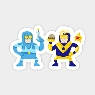 Blue and Gold Magnet