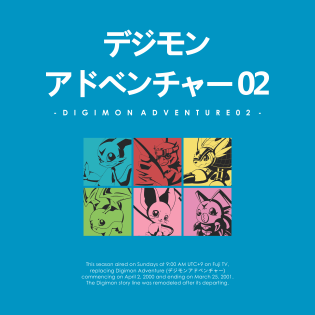 Digimon Adventure 02 by Artmateur Official