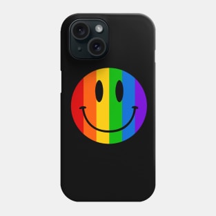 Rainbow Smiley Face Phone Case