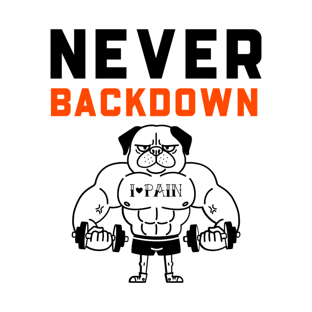 Never Backdown by Jitesh Kundra