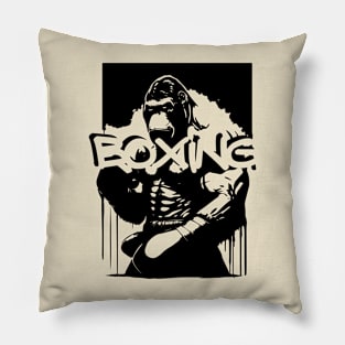 king monkey boxing Pillow